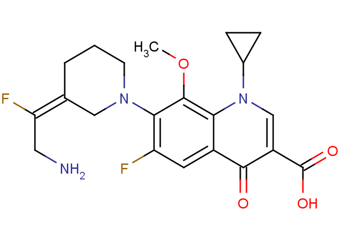 Avarofloxacin Chemical Structure