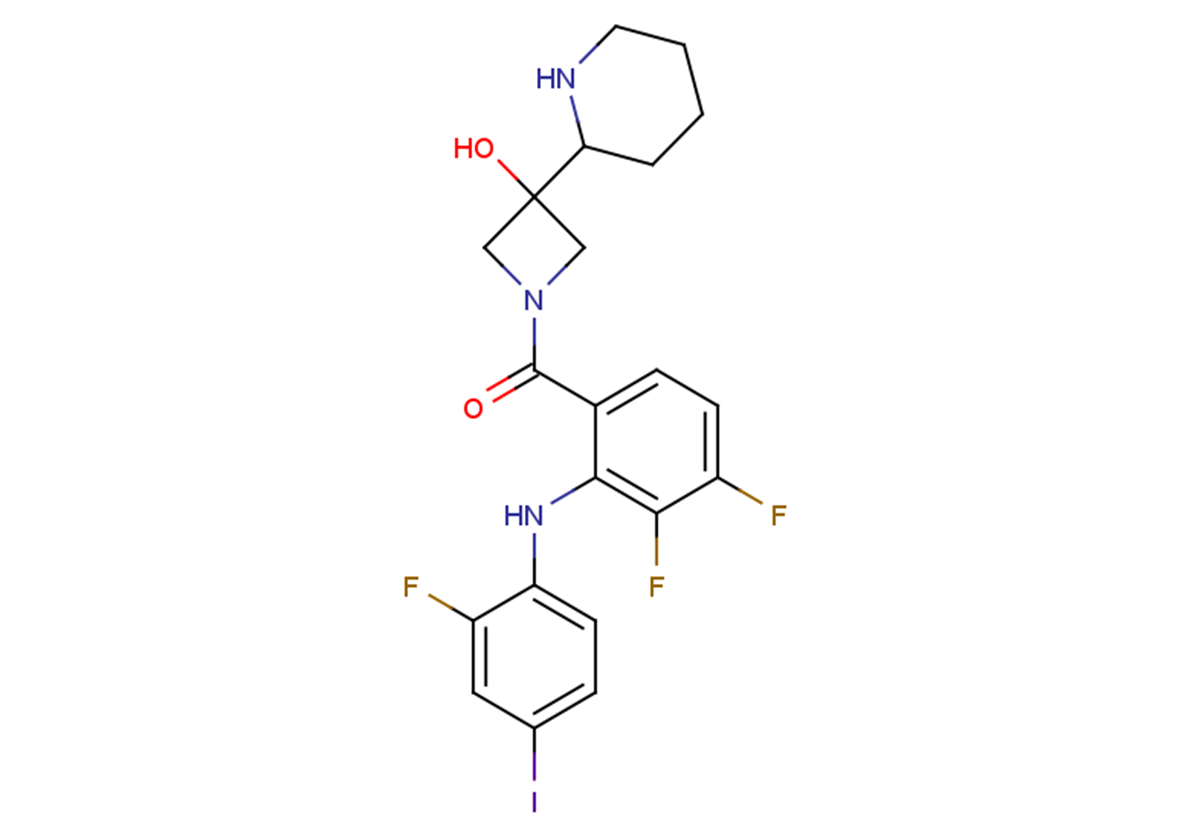 Cobimetinib racemate Chemical Structure