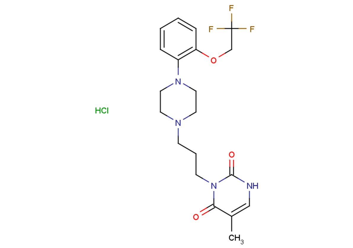 RS 100329 hydrochloride Chemical Structure