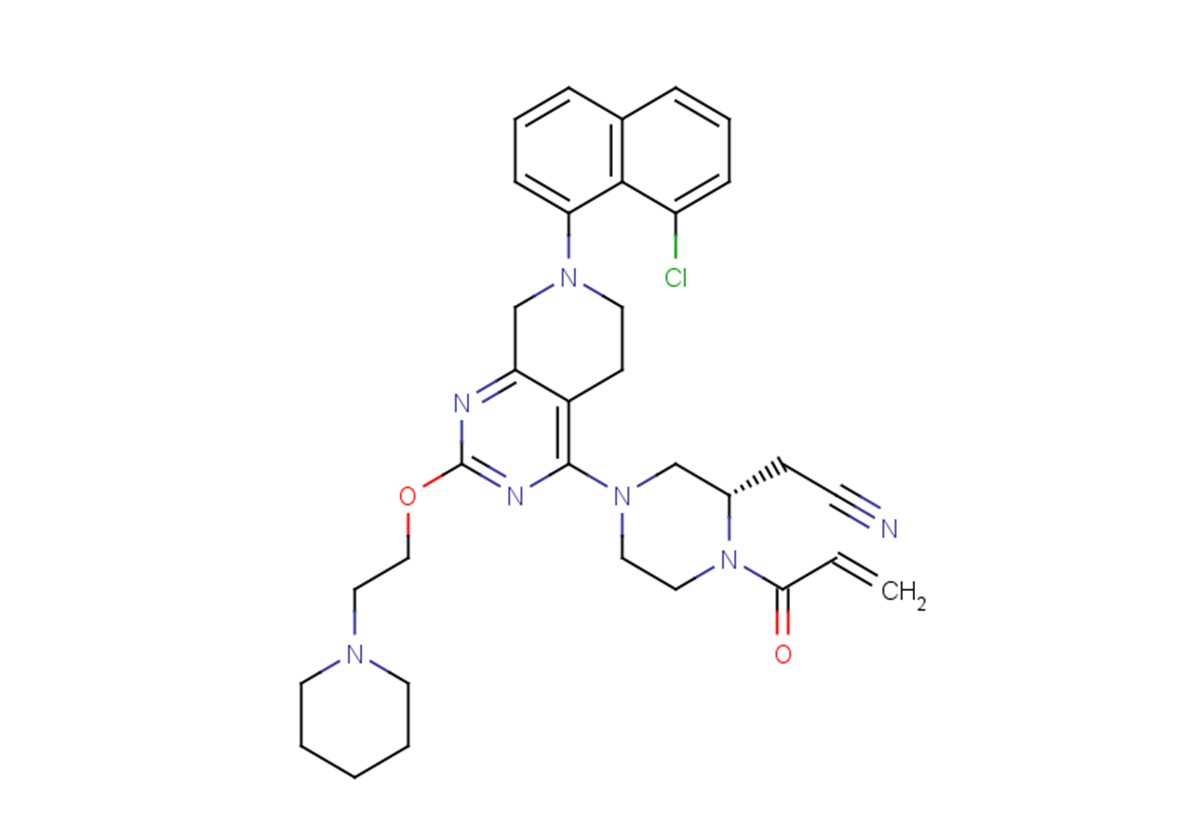 KRas G12C inhibitor 4 Chemical Structure