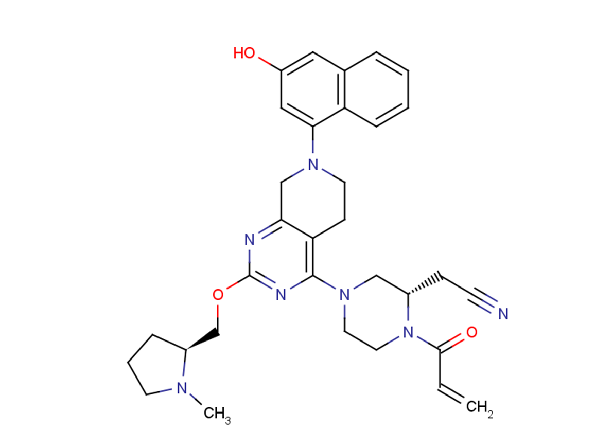 KRas G12C inhibitor 2 Chemical Structure