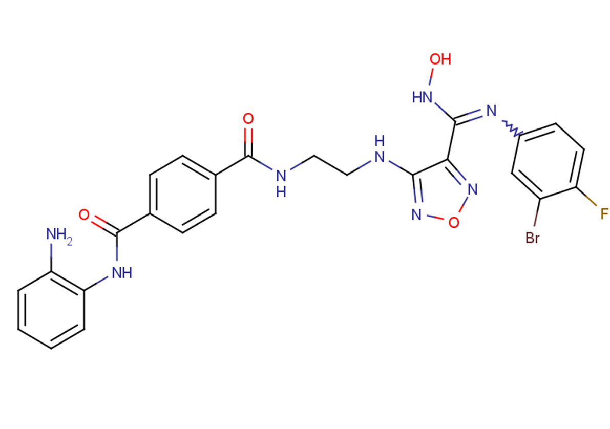 IDO1 and HDAC1 Inhibitor Chemical Structure