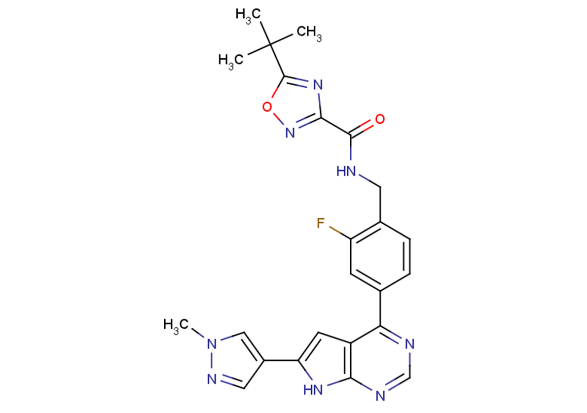 BTK inhibitor 1 Chemical Structure