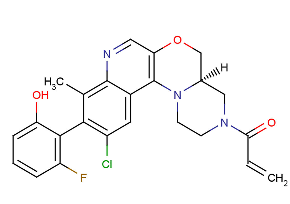 KRAS G12C inhibitor 16 Chemical Structure