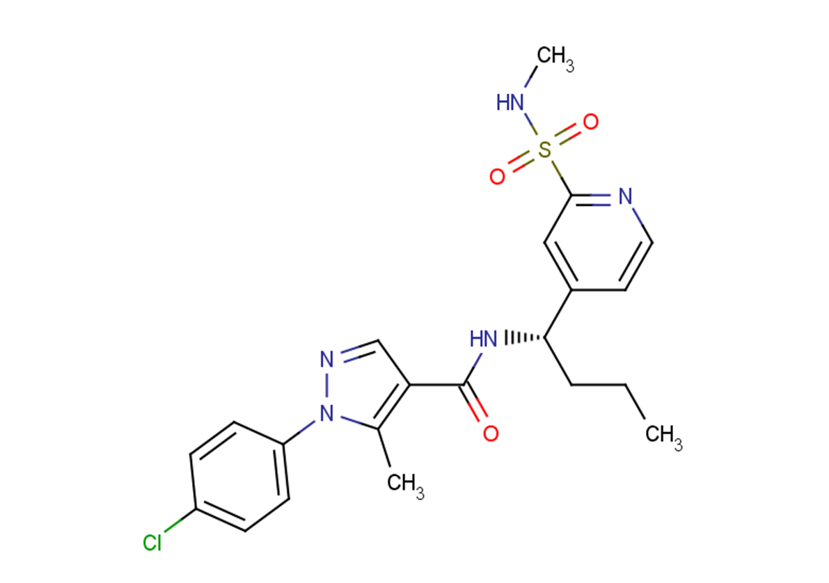 CCR1 antagonist 7 Chemical Structure