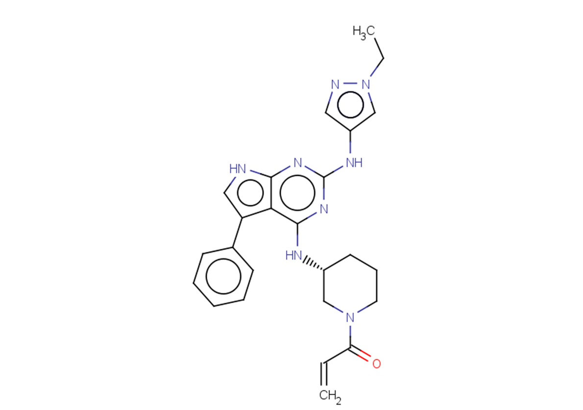 JAK3/BTK-IN-1 Chemical Structure