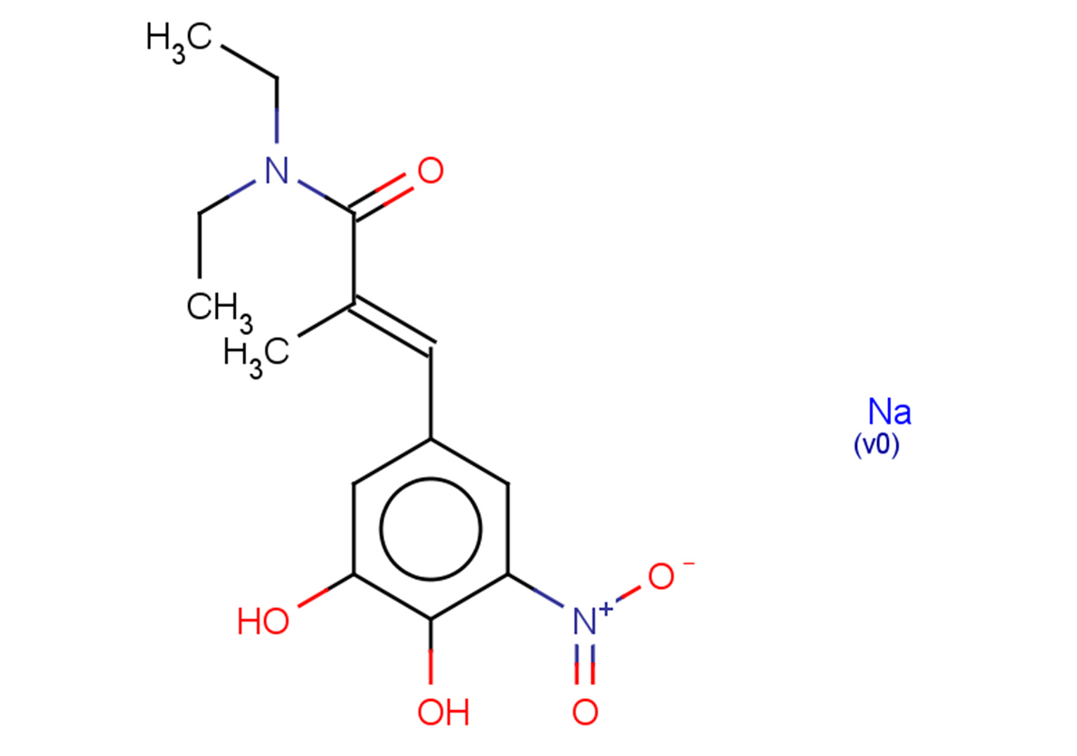 Entacapone sodium salt Chemical Structure