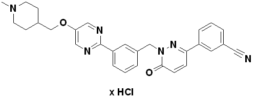 Tepotinib hydrochloride(1 : x)