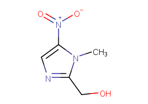 Hydroxy Dimetridazole Chemical Structure