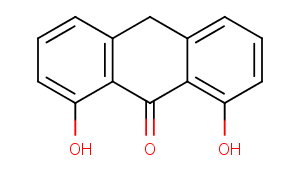 Dithranol Chemical Structure