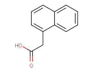 1-Naphthaleneacetic acid Chemical Structure