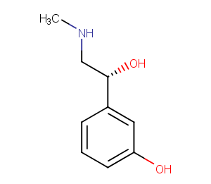 Phenylephrine Chemical Structure