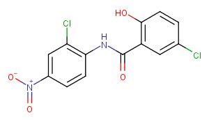 Niclosamide Chemical Structure