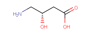 GABOB (beta-hydroxy-GABA) Chemical Structure