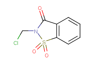 2-CHLOROMETHYL-1,1-DIOXO-1,2-DIHYDRO-1LAMBDA*6*-BENZO[D]ISOTHIAZOL-3-ONE