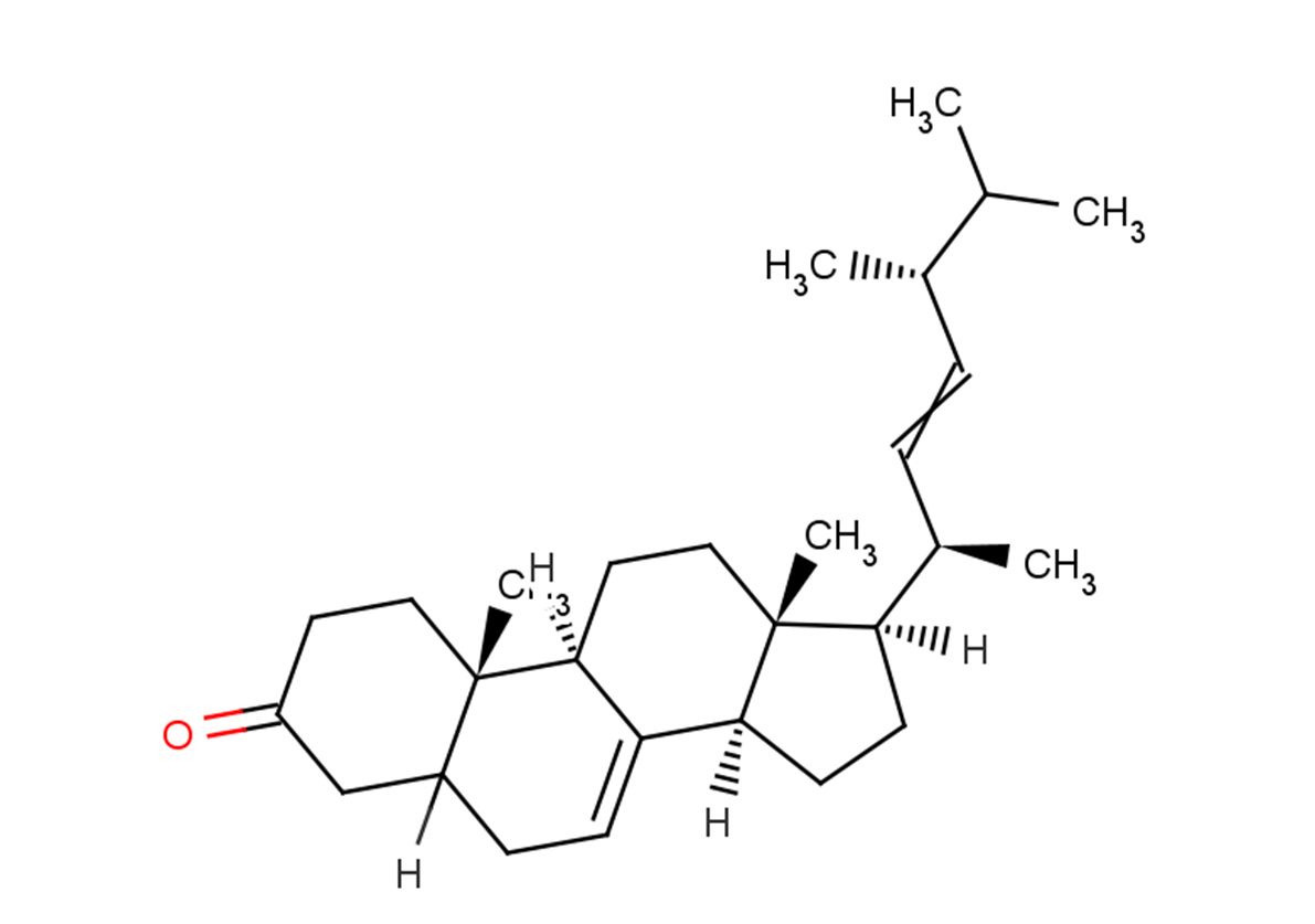 Ergosta-7,22-dien-3-one