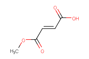 Monomethyl fumarate Chemical Structure