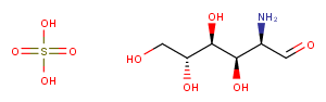 Glucosamine sulfate Chemical Structure