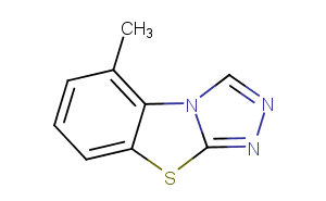 Tricyclazole Chemical Structure