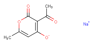 Dehydroacetic acid sodium Chemical Structure