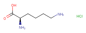 D-Lysine monohydrochloride Chemical Structure