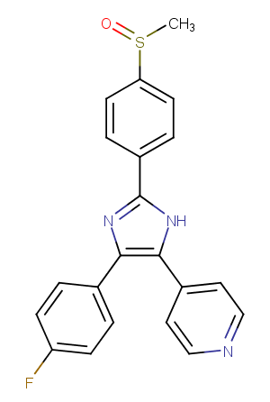 Adezmapimod Chemical Structure