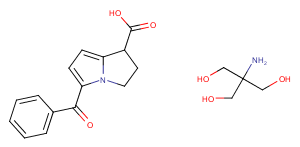 Ketorolac tromethamine salt Chemical Structure