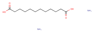 Dodecanedioic acid diammonium salt Chemical Structure