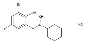 Bromhexine hydrochloride Chemical Structure