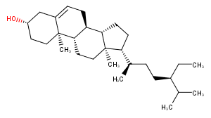 Beta-Sitosterol Chemical Structure