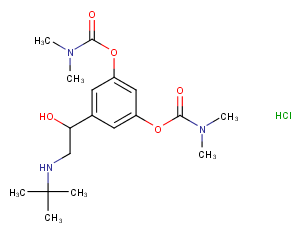 Bambuterol hydrochloride Chemical Structure