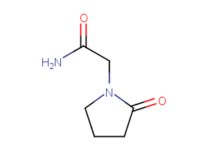 Piracetam Chemical Structure