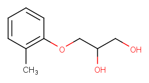 Mephenesin Chemical Structure