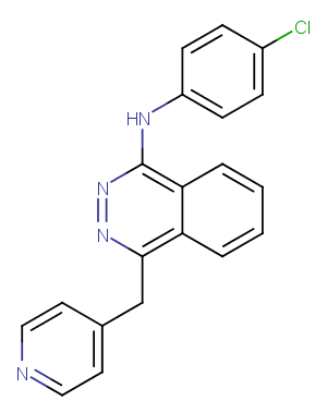 Vatalanib free base Chemical Structure