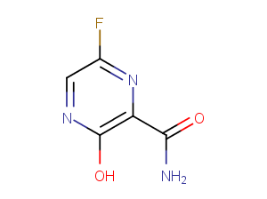 Favipiravir Chemical Structure
