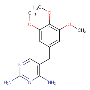 Trimethoprim Chemical Structure