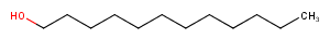 1-Dodecanol Chemical Structure
