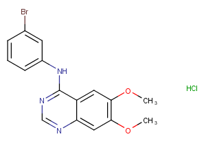 PD153035 hydrochloride Chemical Structure