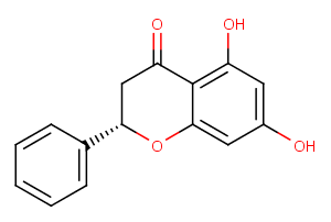 Pinocembrin Chemical Structure