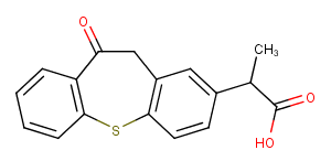 Zaltoprofen Chemical Structure