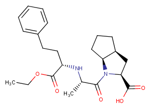 Ramipril Chemical Structure