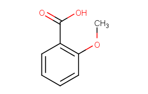 2-Methoxybenzoic acid Chemical Structure