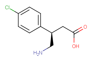 (R)-baclofen Chemical Structure