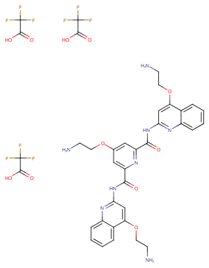 Pyridostatin TFA Chemical Structure