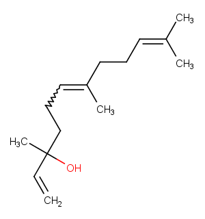 nerolidol Chemical Structure