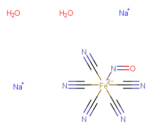Nitroprusside disodium dihydrate