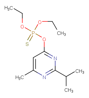 Diazinon Chemical Structure