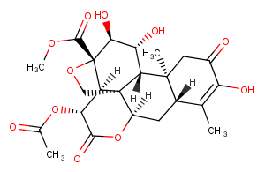 bruceine B Chemical Structure