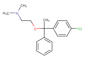 Chlorphenoxamine Chemical Structure