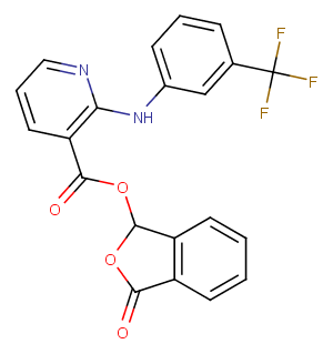 Talniflumate Chemical Structure